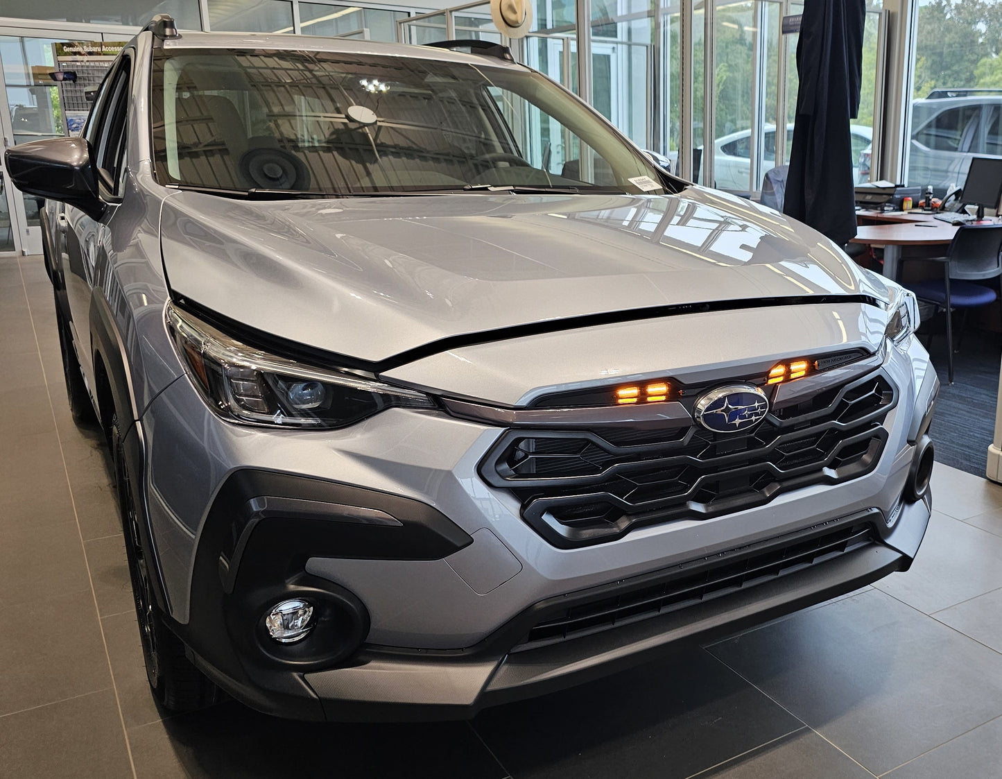 T8.T: 2024 Subaru Crosstrek DRL/Grille lights (Non-Wilderness trims)