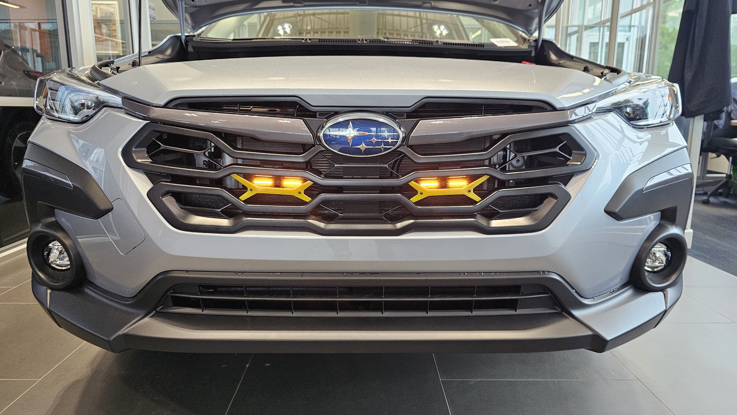 T8.C1: 2024 Subaru Crosstrek DRL/Grille lights (Non-Wilderness trims)