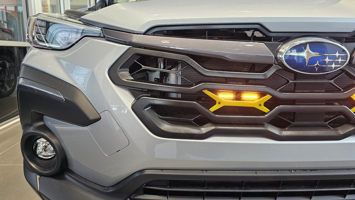 T8.C1: 2024 Subaru Crosstrek DRL/Grille lights (Non-Wilderness trims)