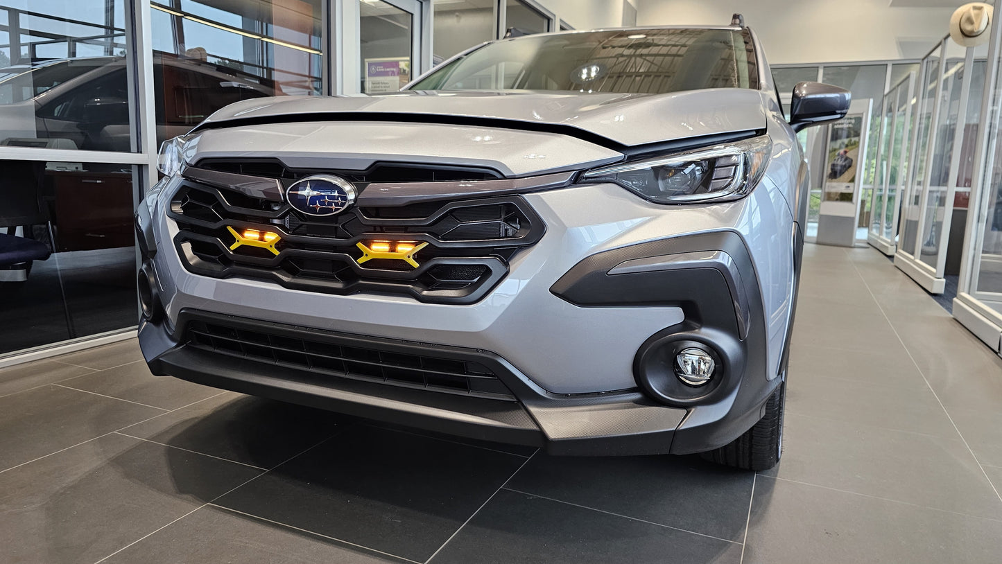 T8.C1: 2024 Subaru Crosstrek DRL/Grille lights (Non-Wilderness trims)