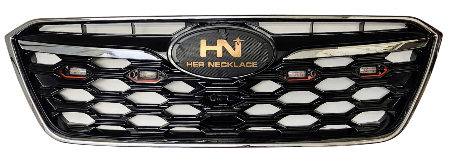 T12.1: 2020-22 Subaru Outback DRL/Grille lights - Sport Grille