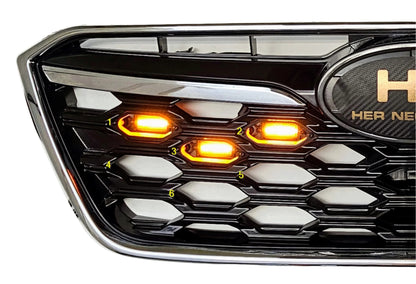 T12.2: 2020-22 Subaru Outback DRL/Grille lights  - Sport Grille